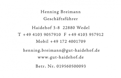 Gut Haidehof Vcards 02