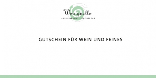 Weinquelle Gutschein 1